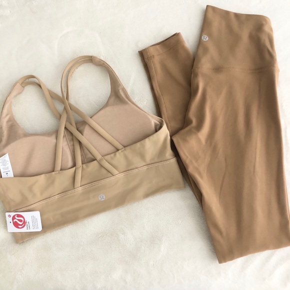 lululemon align saddle brown